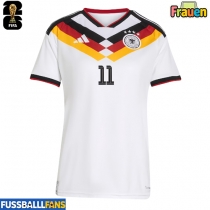 Deutschland Nick Woltemade #11 Heimtrikot Frauen EM 2024 Kurzarm
